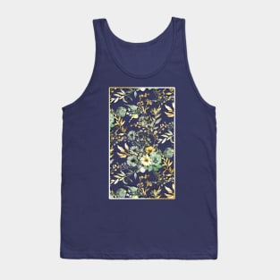 Painterly Boho Botanical Tank Top